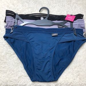 Vince Camuto 3-Pack Bikini (Black, Navy, Lilac)